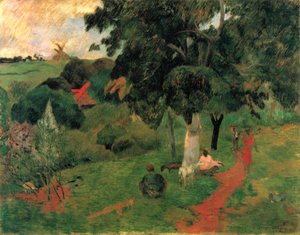 Coming and Going by Paul Gauguin